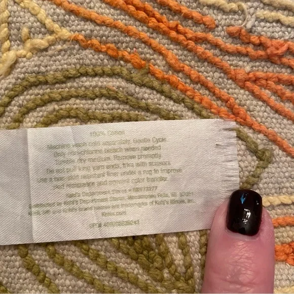 Fall/Autumn Pumpkin Rug/Mat for Bathroom/Kitchen - Picture 5 of 6